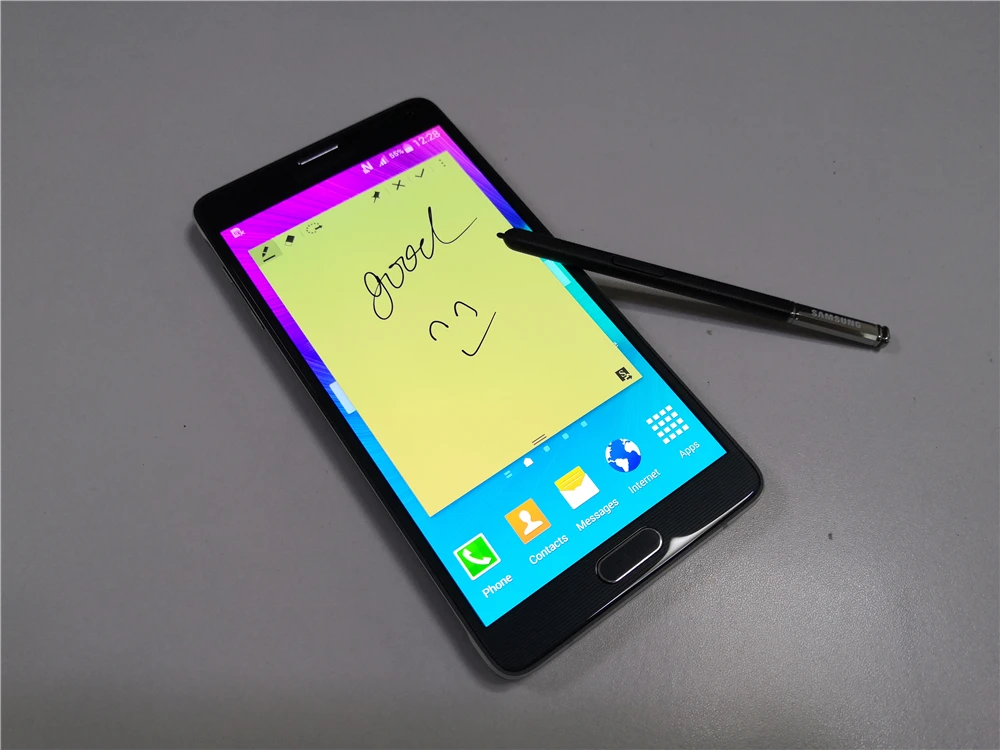 Original Samsung Galaxy Note 4 N910A N910F N910P LTE Smartphone 5.7 inch 16MP 3GB 16GB Refurbished Unlocked Cellphone refurbished iphone