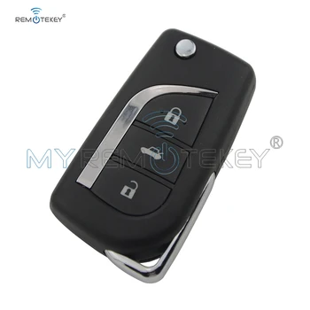 

Remtekey 89070-05030 for Toyota AVENSIS PRIUS RAV VERSO Flip remote key 3 button H chip 314.4Mhz TOY48 car remote flip car key