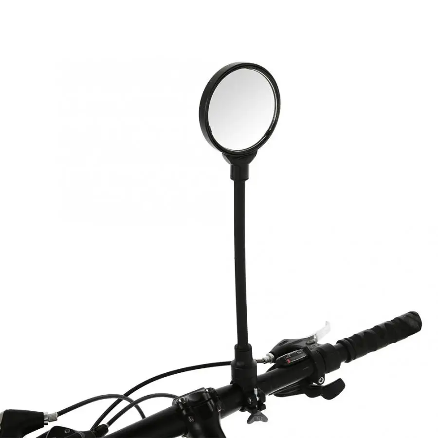 Велосипедные зеркала акриловые черные Универсальные круглые велосипедные мотоциклетные Светоотражающие зеркала заднего вида зеркало заднего вида аксессуары