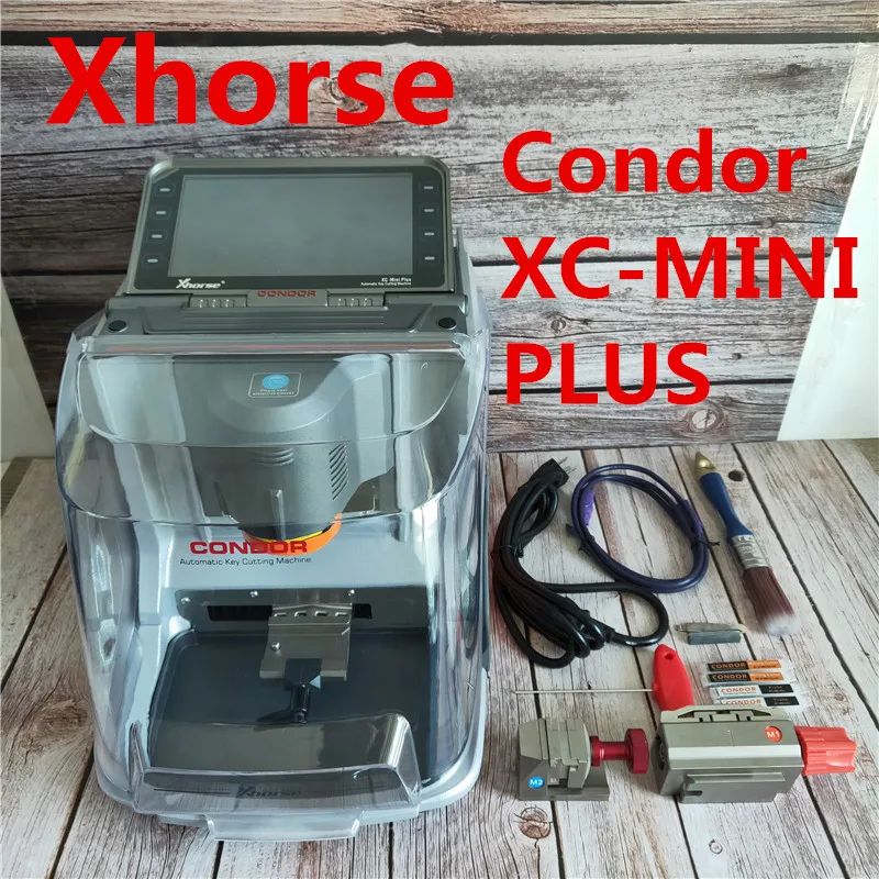 В наличии Xhorse Condor XC MINI Plus автоматическая машина для резки ключей|Программаторы с