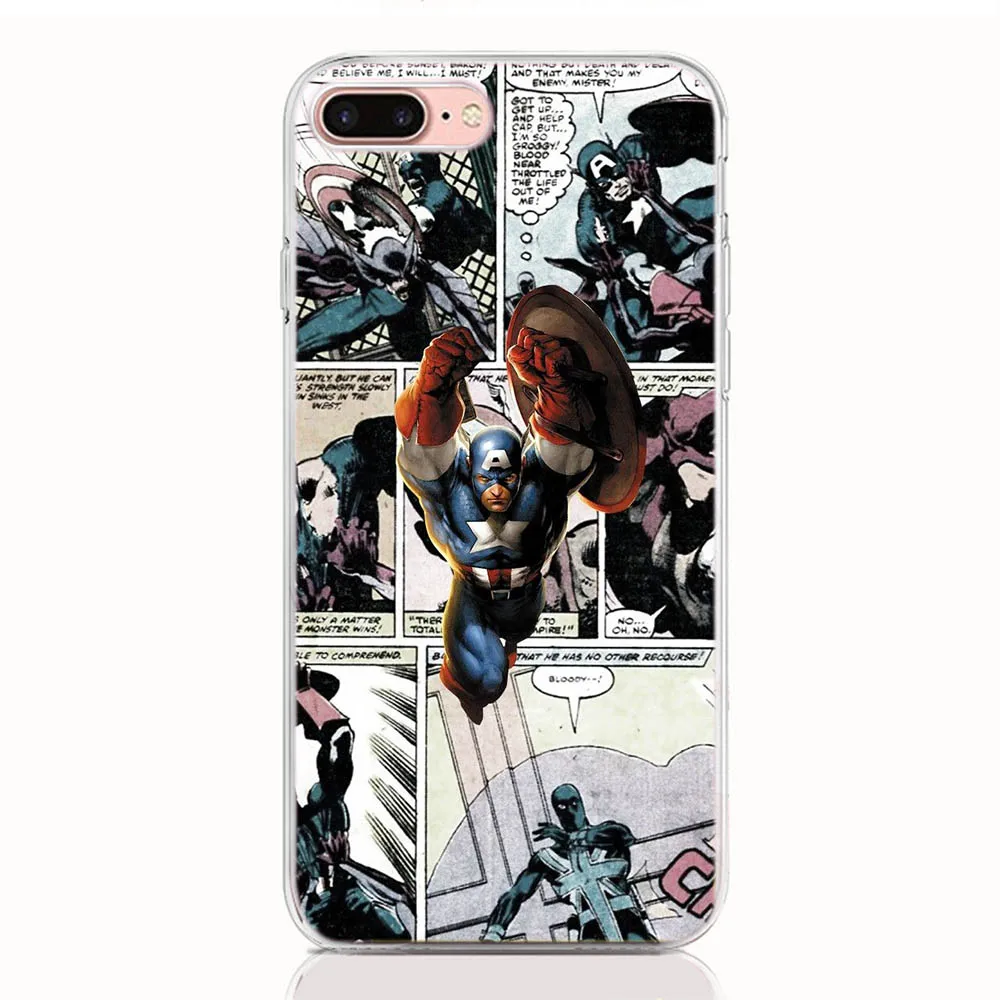 Чехол для MOTO G7 P40 power P40 G7 Play X4, мягкий силиконовый чехол из ТПУ с принтом Marvel Comics, чехол на корпус телефона - Цвет: A04