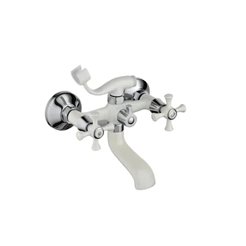 

Everest в30-0647 White, bath faucet (short izliv, swivel shower switch)