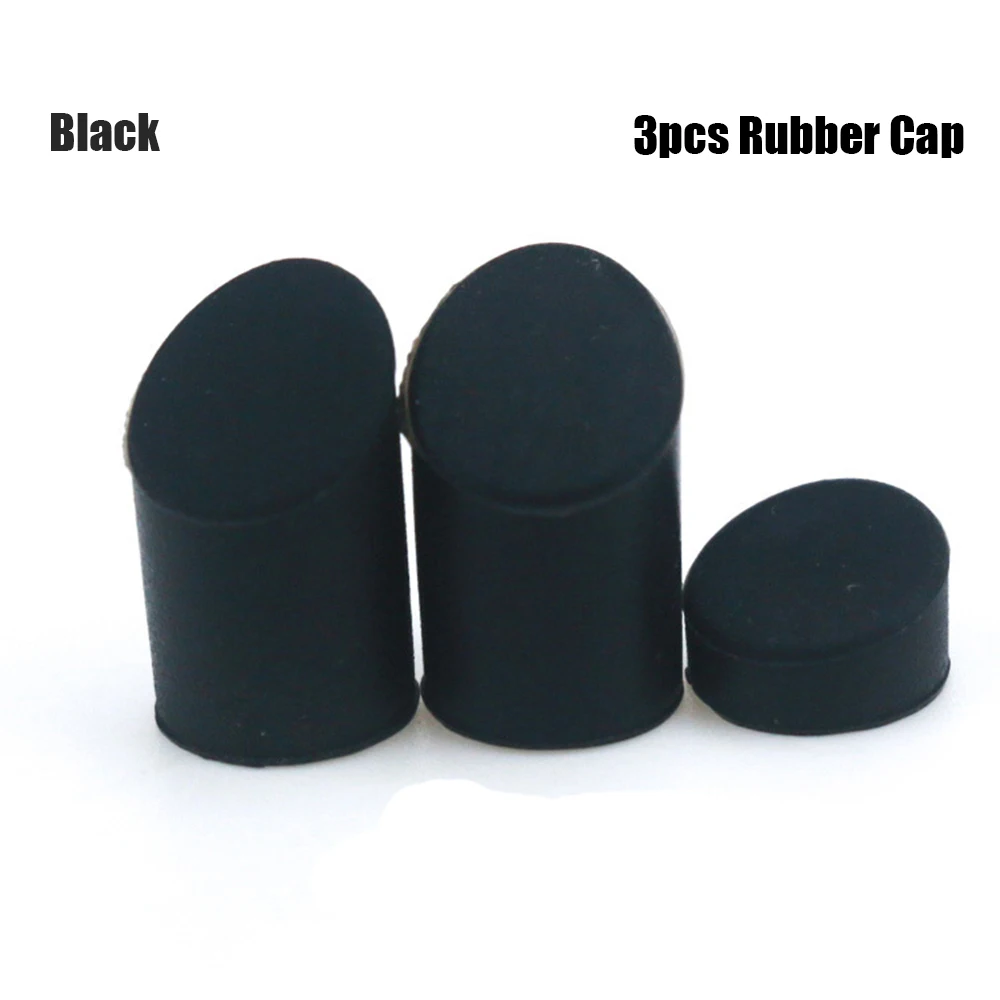 3pcs cap-black 1 компл. Скутер заднее крыло болты брызговика резиновая крышка Электрический винт заглушка запчасти электрических скутеров для XIAOMI MIJIA M365 - Цвет: 3pcs cap-black