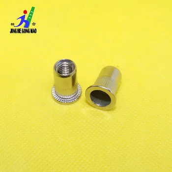 

M3 M4 M5 M6 M8 M10 M12 Stainless steel 304 knurled nut Flat head rivet insert nut nut cover rivet nut