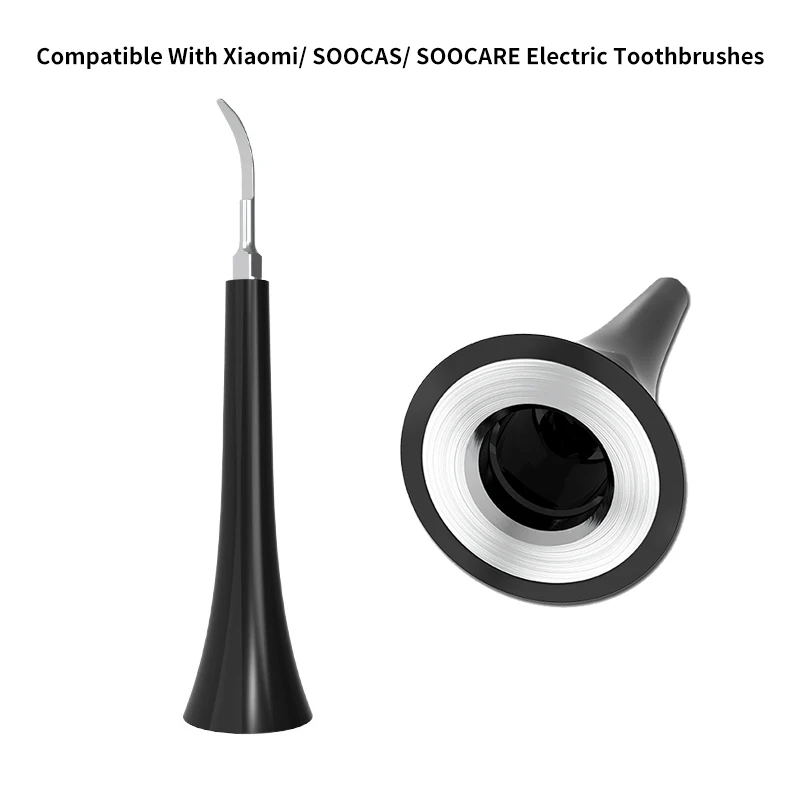 Сменные ультразвуковые наконечники для скалера, подходят для Xiaomi Soocas, электрическая зубная щетка, удаляет Зубное налет, Зубное пятно