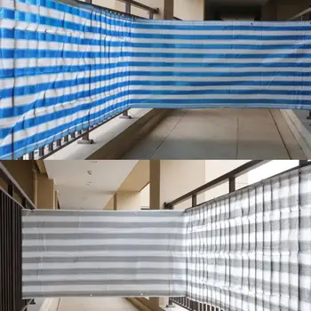 

5m Heat Resistant Balcony Privacy Screen Fence Shade Cover Anti-UV Wind Protect