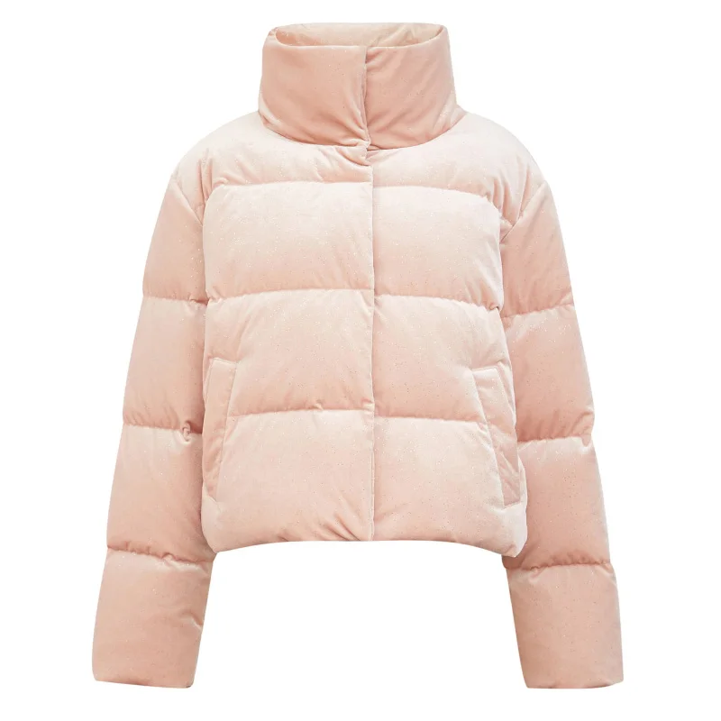 Vero Moda Зимний пуховик с высоким воротником из блестящей ткани | 319423519