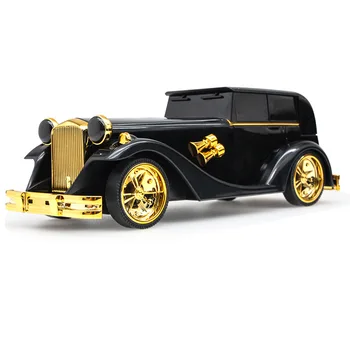 

Wireless Bluetooth Speaker Classic Car shape Bluetooth Dual Speaker Bass Subwoofer Bluetooth Speaker with FM Radio MP3