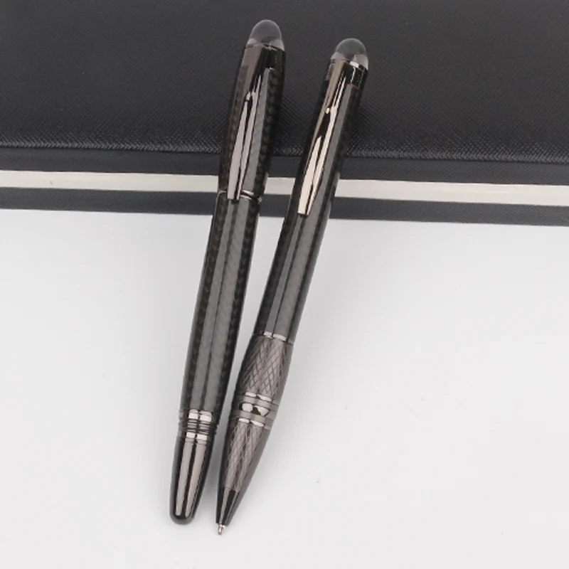 Роскошная шариковая ручка из углеродного волокна с бриллиантом лучшие гелевые