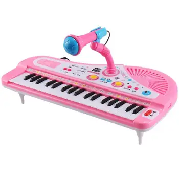 

Hot Sale Multi-function 37 Keys Electrical Piano Toys Keyboard Musical Instrument Toddler Kids Learning Educational Product