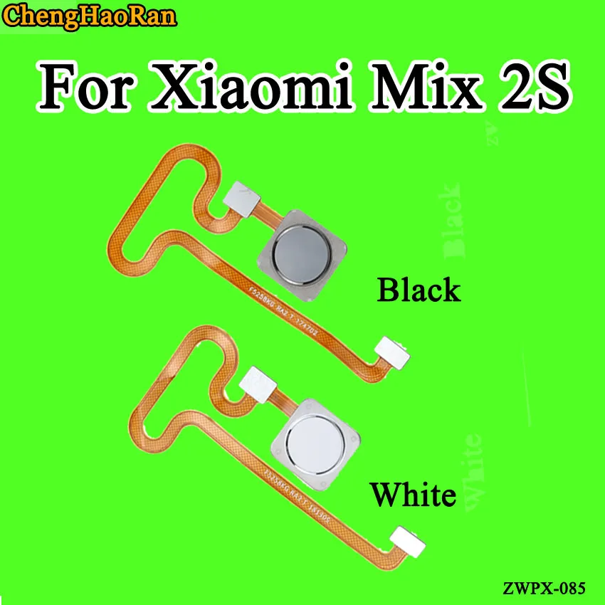 ChengHaoRan 1 шт. для Xiaomi mi Mix 2S mi x2s сканер отпечатков пальцев лента датчик идентификации Главная Кнопка шлейф Замена