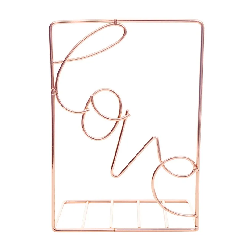 MJ Nordic Style File Storage Shelf Book Stand Desktop Wrought Iron File Book Holder Office Desk Storage Book Organizer - Цвет: MJ