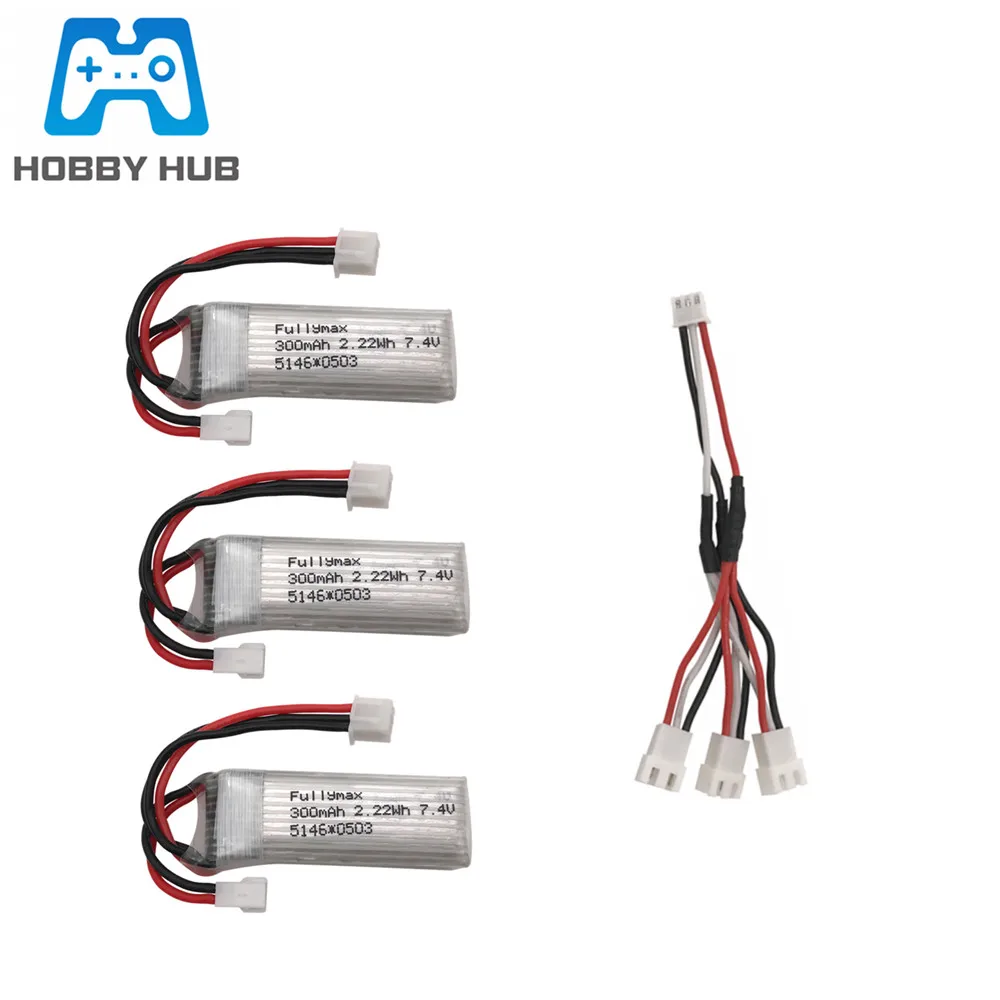 

Аккумулятор lipo 7,4 В, 300 мА · ч, для WLToys F959 XK DHC-2 A600 A700 A800 A430 RC, для самолета, RTF, запасные части, 2s, 7,4 В, аккумулятор и зарядное устройство