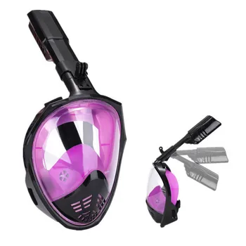 

Scuba Diving Mask Men women Full Face Snorkeling Mask Underwater Spearfishing Swimming Anti Fog skin Diving Mask Adult & kids