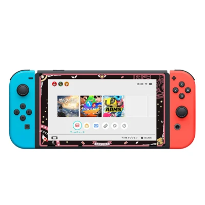 Tempered Glass A Защитный чехол, чехол для nintendo NS Switch Joy Con, чехол, корпус, корпус для nintendo Switch, консоль, задняя крышка, чехол - Цвет: Tempered Glass A