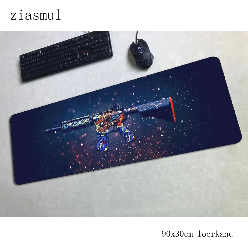 Csgo padmouse 900x300x3 мм игровой коврик для мыши для ПК геймера компьютерный стол милый коврик notbook mousemate pc
