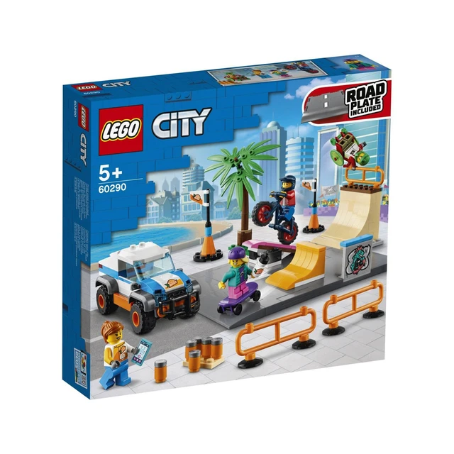 Lego City Конструктор Скейт-парк Constructors, games for children,  development, hobbies, collecting, models for assembly, Block constructors,  prefabricated models. - AliExpress