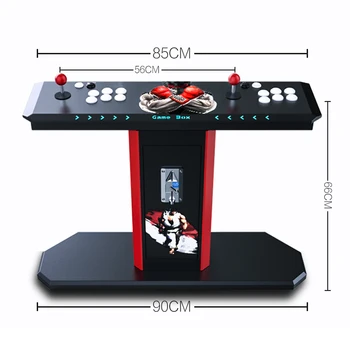 

2020 newest 1300 in 1 video game console 6 zero delay arcade joystick VGA HD game station