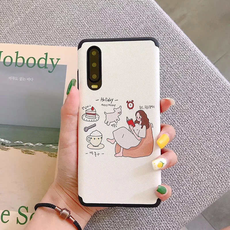 Рельефные чехлы с шелковой текстурой для huawei P20 P30 Pro Mate20 Pro, мягкий чехол для Honor 8X Nova, 3 задних чехла