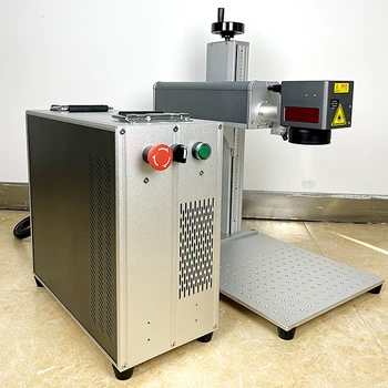 Raycus-máquina de marcado láser JPT, herramientas de grabado, 20W, 30W, 50W, impresora de fuente láser, Metal, acero inoxidable, plástico, 110mm, 200mm