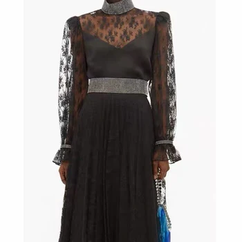 

Bohemian Women Set Silk Blouse Sexy Floral Print Lace Up Square Collar Short Sleeve Crop Top + Mini Skirt Two Pieces Set