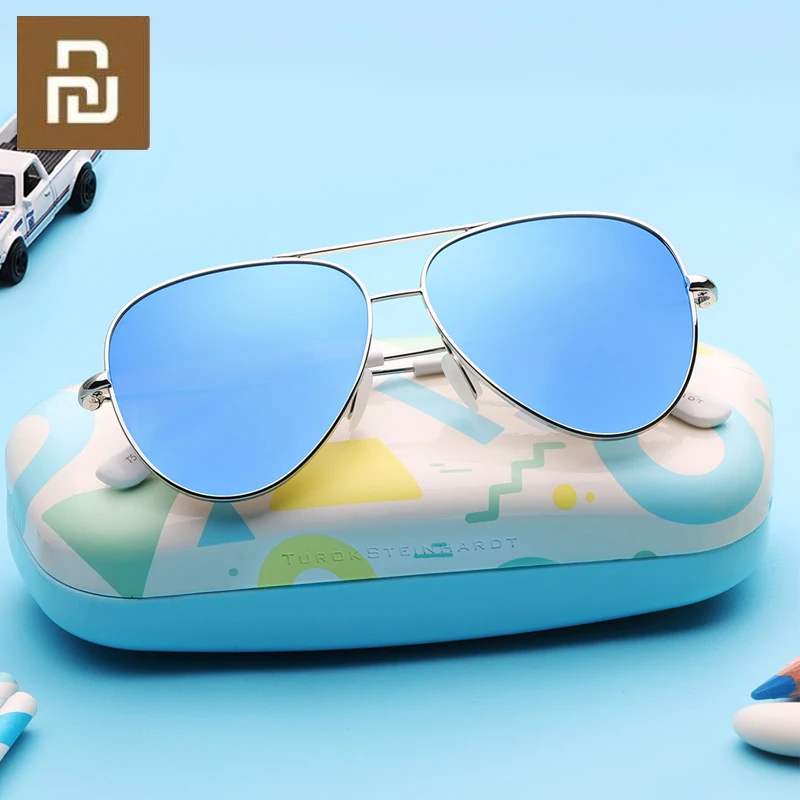TS Модные Винтажные Солнцезащитные очки Классическая Металлическая оправа TAC