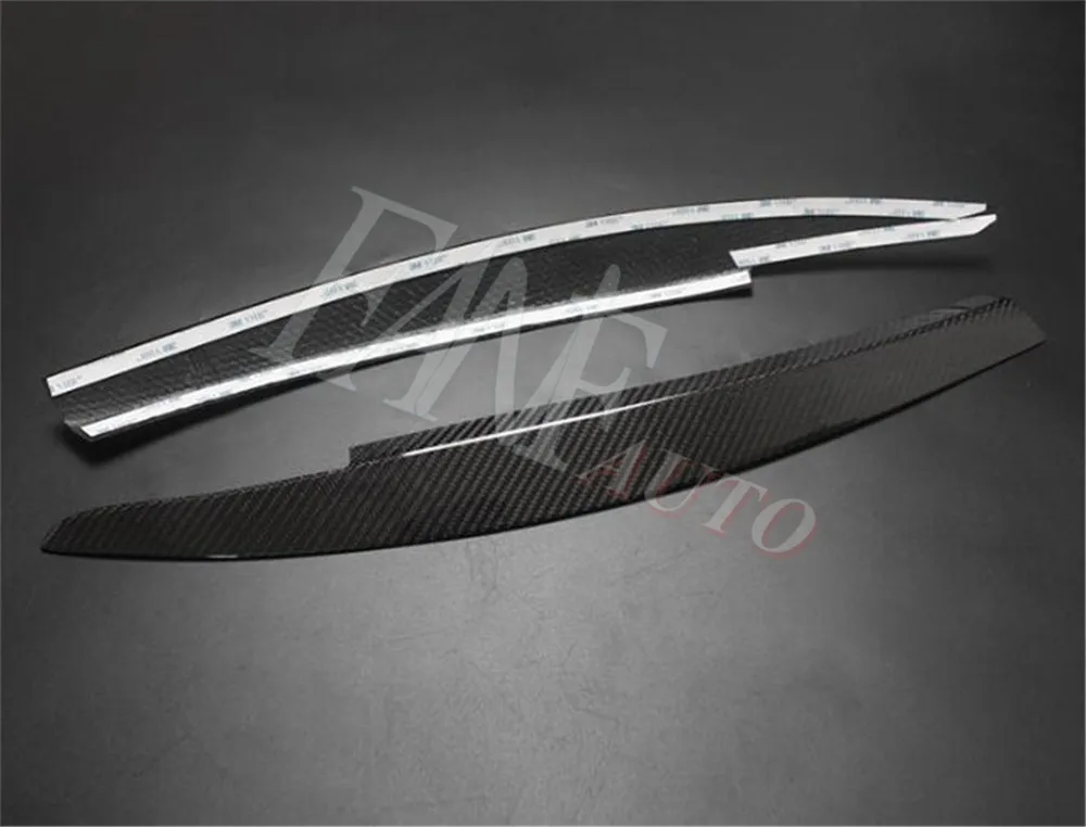 Крышка фары из углеродного волокна Брови Веки для Volkswagen VW Scirocco MK3 2008
