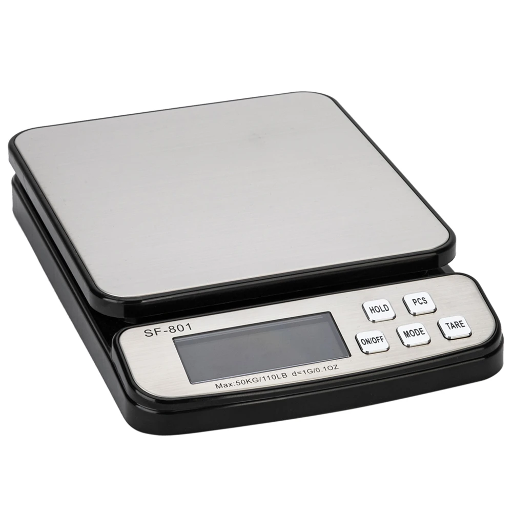  50kg /1g Digital Scale Portable Food Diet Postal Scales Balance Weight Electronic Scale Net weight  - 4000147133063