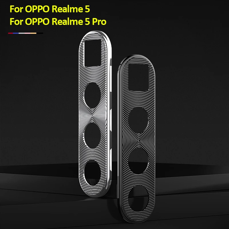 Для OPPO Realme 5 Pro защитное кольцо для объектива камеры алюминиевое покрытие Чехол