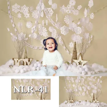 

Vinyl Wood Christmas Backgrounds for Photography Winter Snow Snowman Gift Baby Newborn Portrait Photo Backdrop Photocall