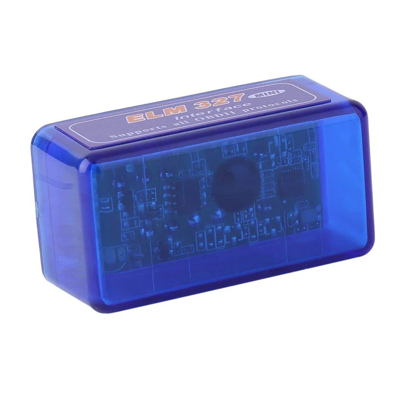 Super Mini Elm327 Bluetooth OBD2 V1.5 Elm 327 V2.1 OBDII Автомобильный диагностический инструмент сканер