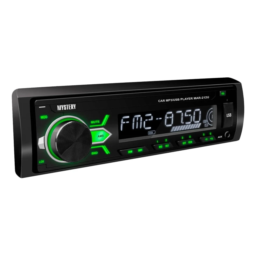 Car Radio Mystery Mar212u Stereo Receiver Audio For Cars 1 Din Mp3 Player Players 2 Bluetooth