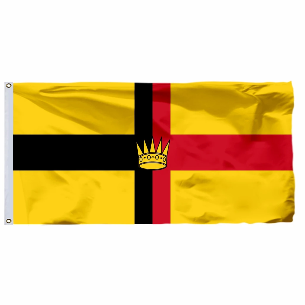 

Malaysia Kingdom Sarawak 1870 Flag 90x150cm 3x5ft 21x14cm Double Stitched High Quality Free Shipping