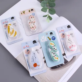 

Correction Tape Simple Correction with Mini Two Equipped with Multi-function Practical Diary Notes Office Christmas Stationery
