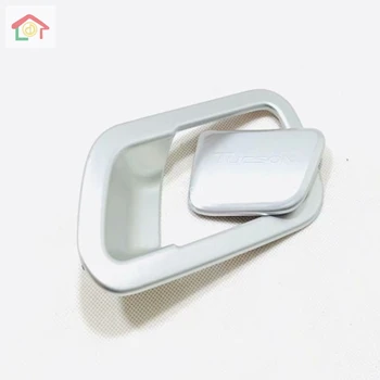 

For Hyundai Tucson 2019 2020 Car Sticker Body Cover Storage Armrest Co-Pilot Handle Glove Box Front Trim Lamp Panel 2pcs