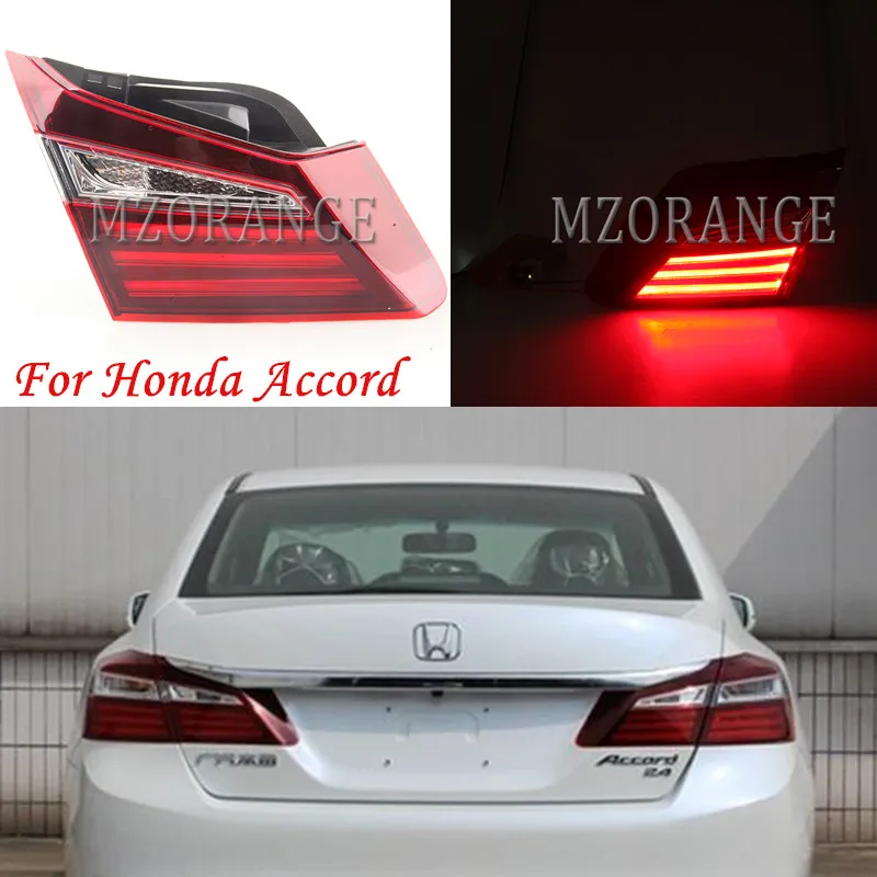 

MZORANGE Inner Tail Light for Honda Accord 2016-2018 Taillight Assembly Rear Headlight Tail Brake Light Lamp
