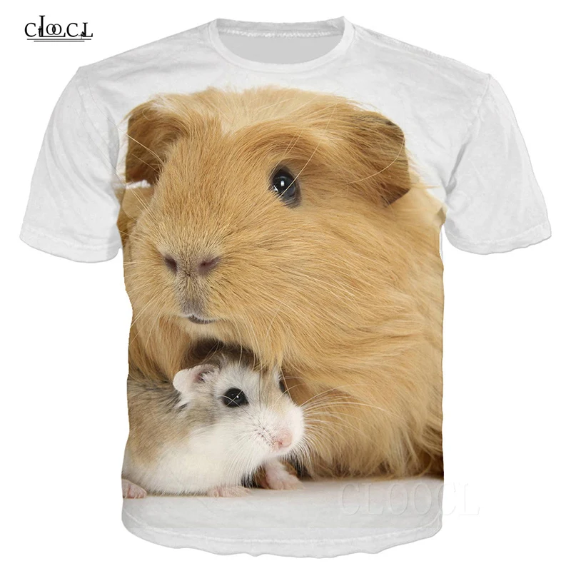 mouse print t shirt white men t-shirt (5)