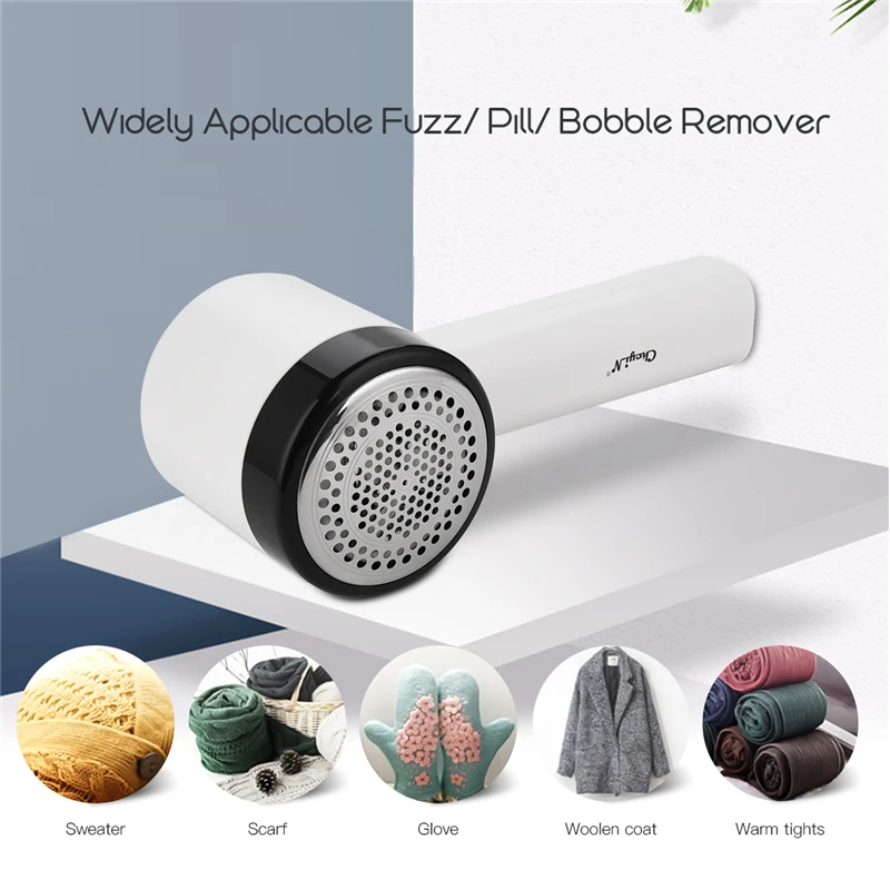 Electric Clothes Lint Remover Fuzz Pills Shaver Sweaters Curtains Clothing Lint Pellets Cut Machine Pill Remover Clothes Trimmer