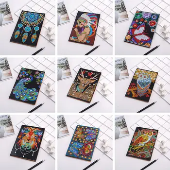 

5D DIY Diamond Painting Notebooks Special Shape New Arrivals Diary Book Diamond Embroidery Sale A5 Mosaic Painting Gift Decor