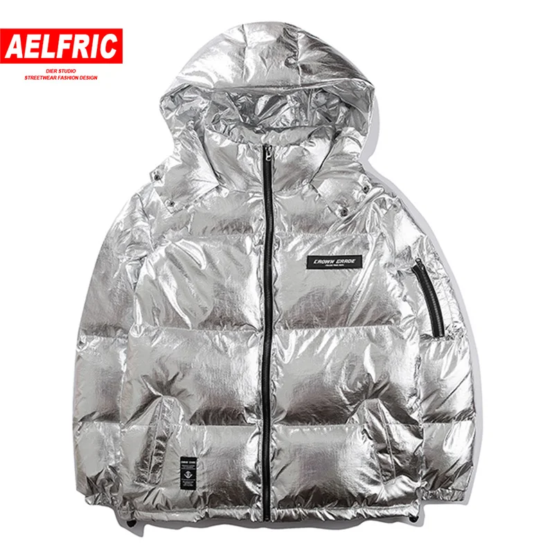 AELFRIC, Толстая куртка, парка с подкладкой, Мужская ветровка, уличная одежда, зима, хип-хоп, теплые куртки, повседневная, хлопок, уличная одежда, пальто