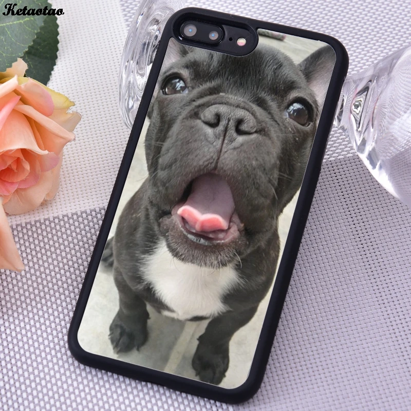 Мягкий силиконовый чехол для телефона Ketaotao dog of french bulldog из ТПУ iPhone 6S 7 8 Plus 5S SE X XS XR 11