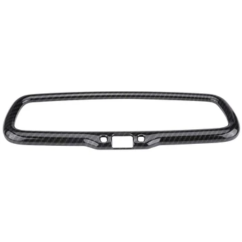 

Carbon Fiber for Alfa Romeo Giulia Stelvio 201-2018 Abs Car Interior Rearview Mirror Frame Trim Accessories