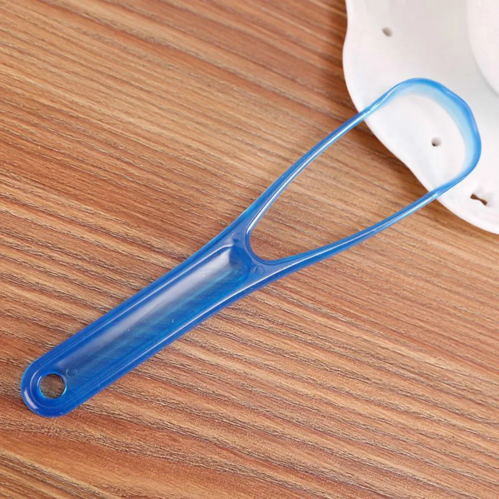 

Oral Care Tongue scraper Cleaner Fresh breath Make Oral Hygiene Toothbrush Tools 1pcs