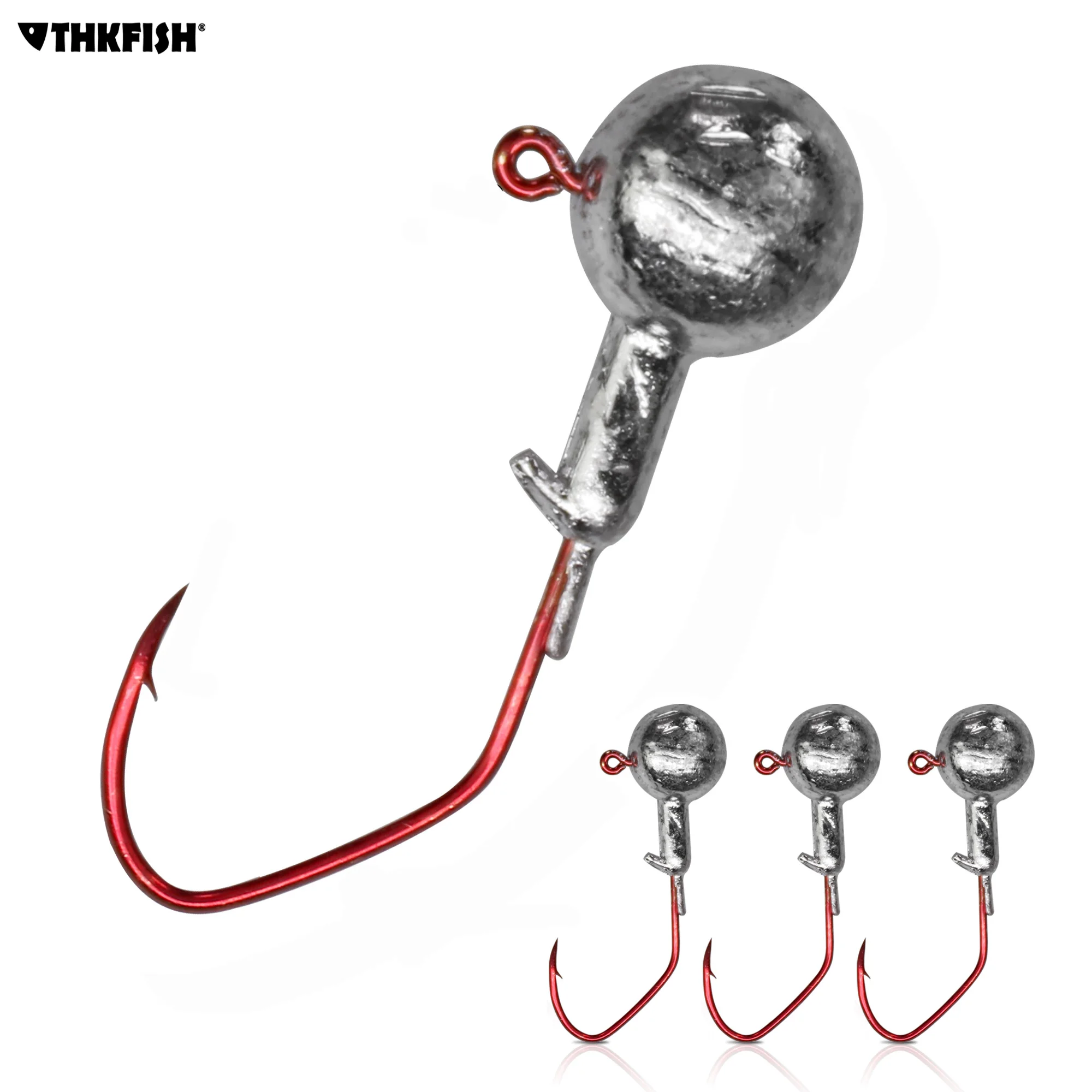 10 шт./лот крючок для джига 1 г 2 1.5g 8 3 5g 6 свинцовая головка рыболовный кривошипный