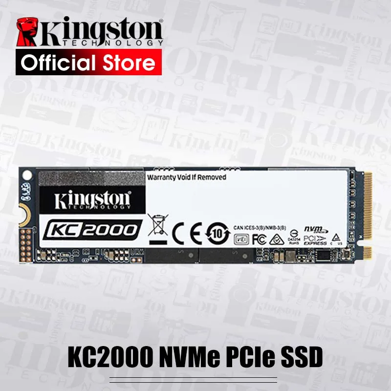 Внутренний твердотельный жесткий диск Kingston KC2000 250G 500G 1 ТБ M.2 2280 SSD для настольных