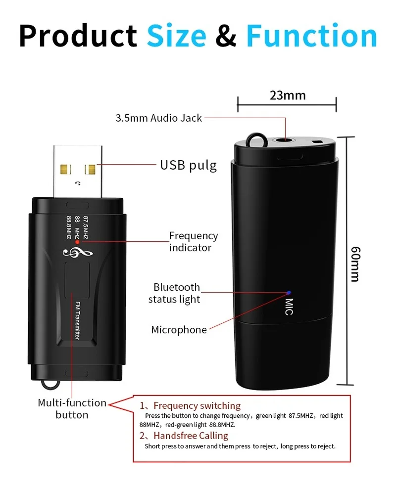 ABDO Usb автомобильный Bluetooth аудио кабель Соединительный приемник адаптер беспроводной fm-передатчик AUX передатчик для автомобиля спикер плеер