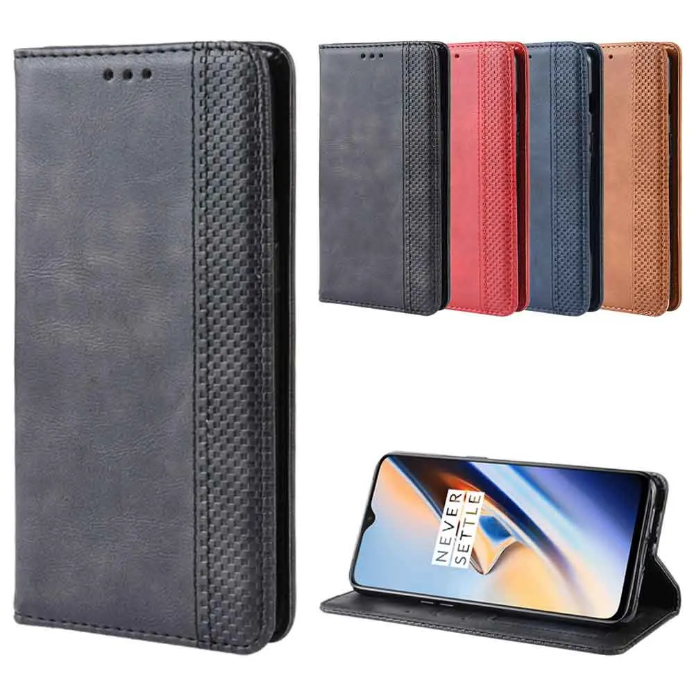 

Leather phonecase for OnePlus 3 (3T) Rain A3000 / oneplus 5 5T / 6 / 6T / 7 / 7 Pro Back Cover Flip wallet with stand Coque