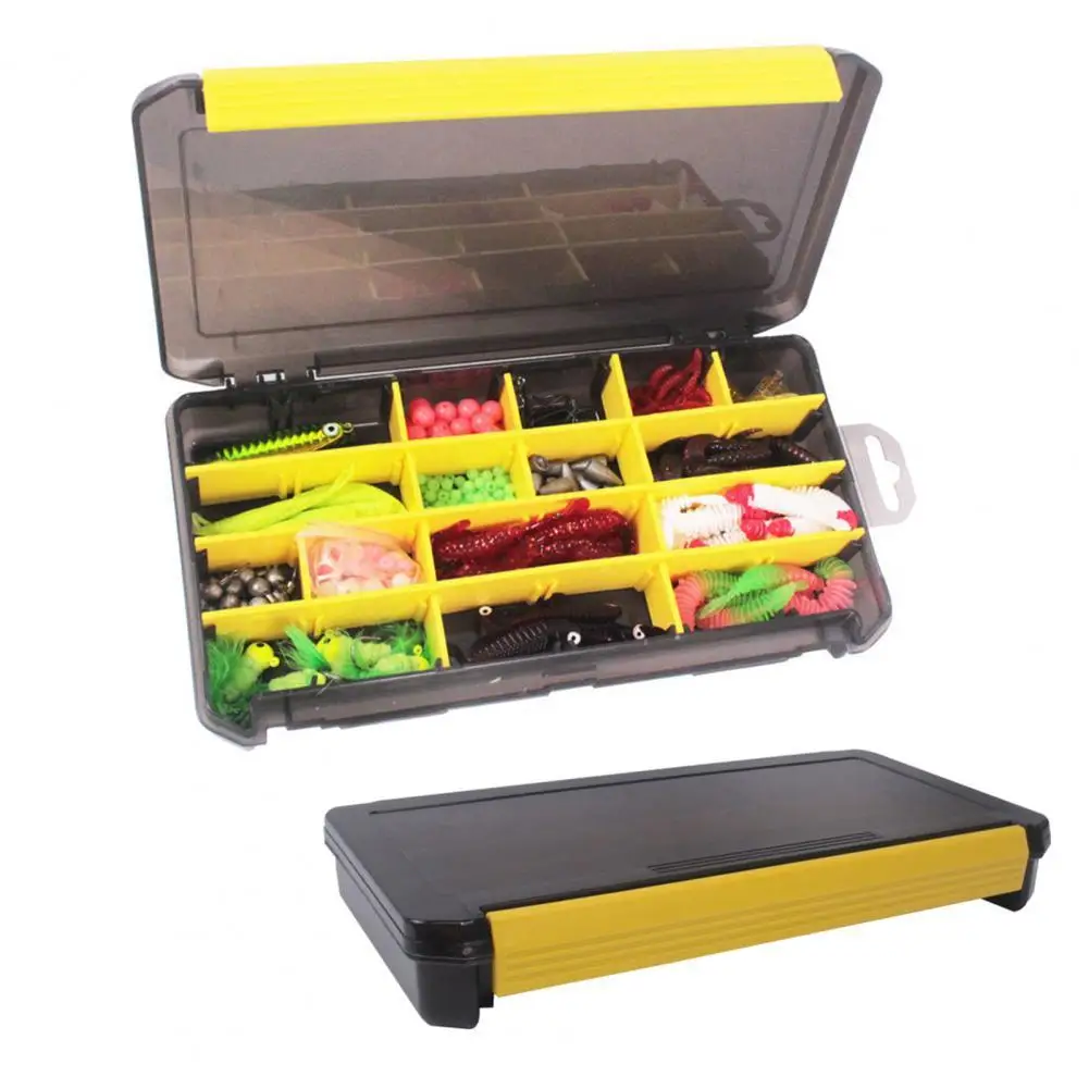 Fishing Box Single-Layer Baits Large Capacity ABS Portable Outdoor Lure Hooks Case for | Спорт и развлечения