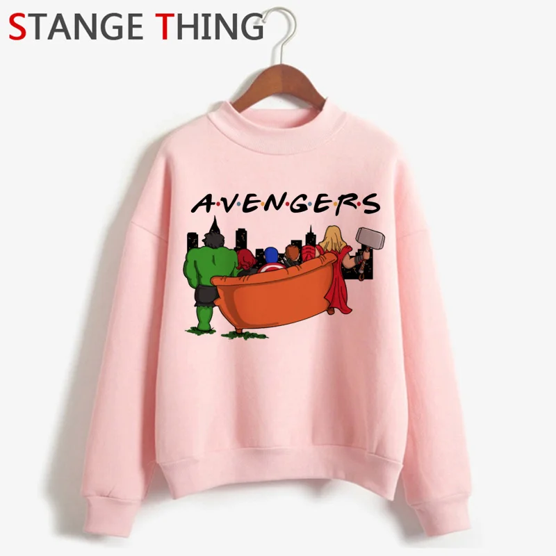 New Friends Tv Show Harajuku Funny Cartoon Hoodies Women Best Friends Ullzang 90s Fashion Sweatshirts Warm Graphic Hoody Female - Цвет: H3612