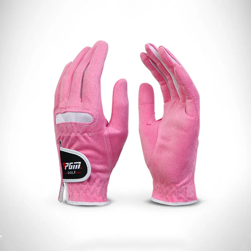 1 PAIRS Fleece gloves Pink LADY'S Women's 